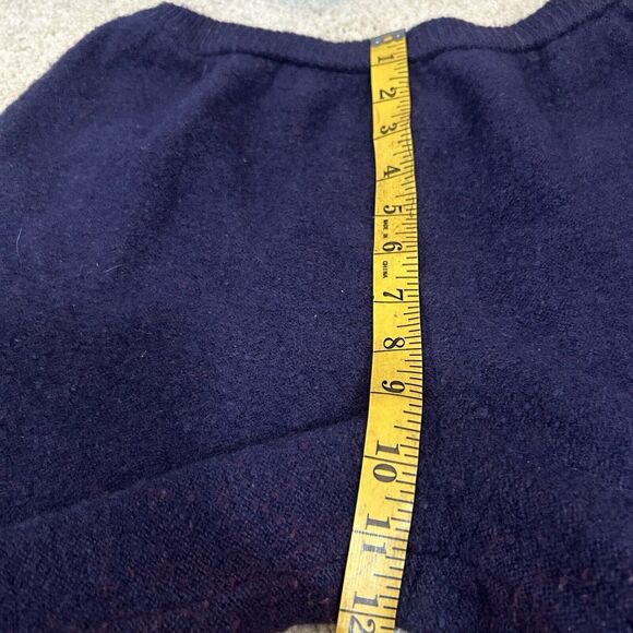 Vintage France Andrevie Purple Wool Joggers Pants Avant Garde Designer Small - Picture 7 of 8